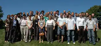 Group photo of participants at the 3rd International Recurrence Plot Symposium in Montreal, Canada.
