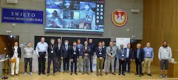 Group photo of participants at the 9th International Recurrence Plot Symposium in Lublin, Poland.